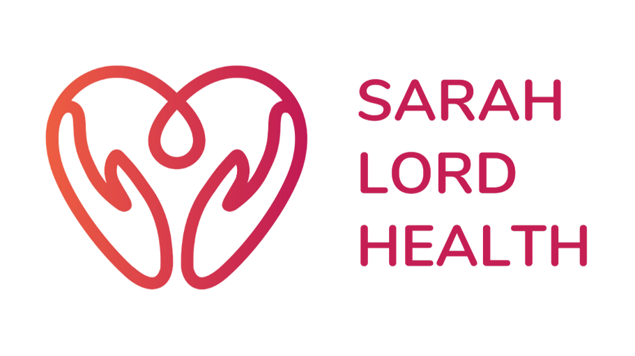 Two Hands making a heart shape, the logo for Sarah Lord Physiotherapy and Wellbeing